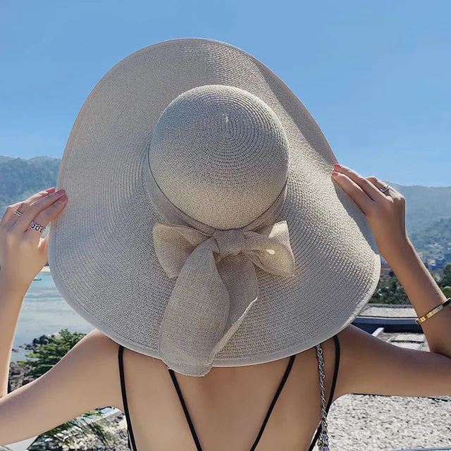 Oversize Brim Straw Hat