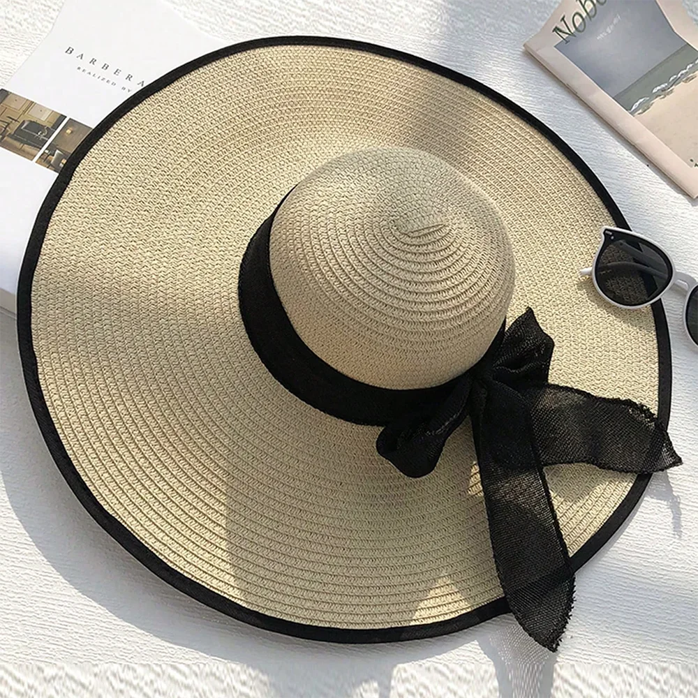 Oversize Brim Straw Hat