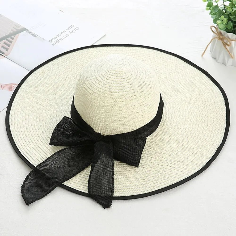 Oversize Brim Straw Hat