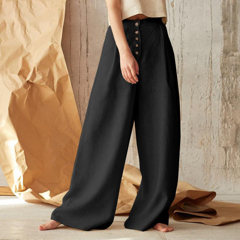 Linen Baggy pants