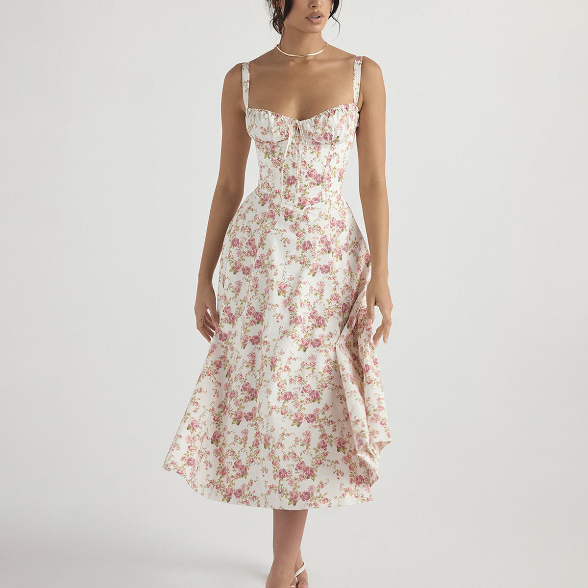 Maxi Floral Slip Dress