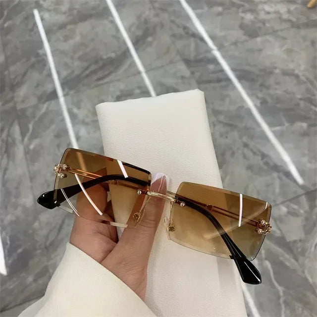 Rimless Retro Shades