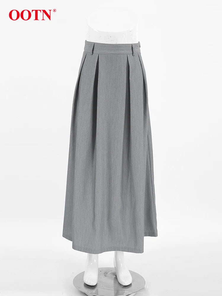 OOTN Elegant Office Lady Long Skirt