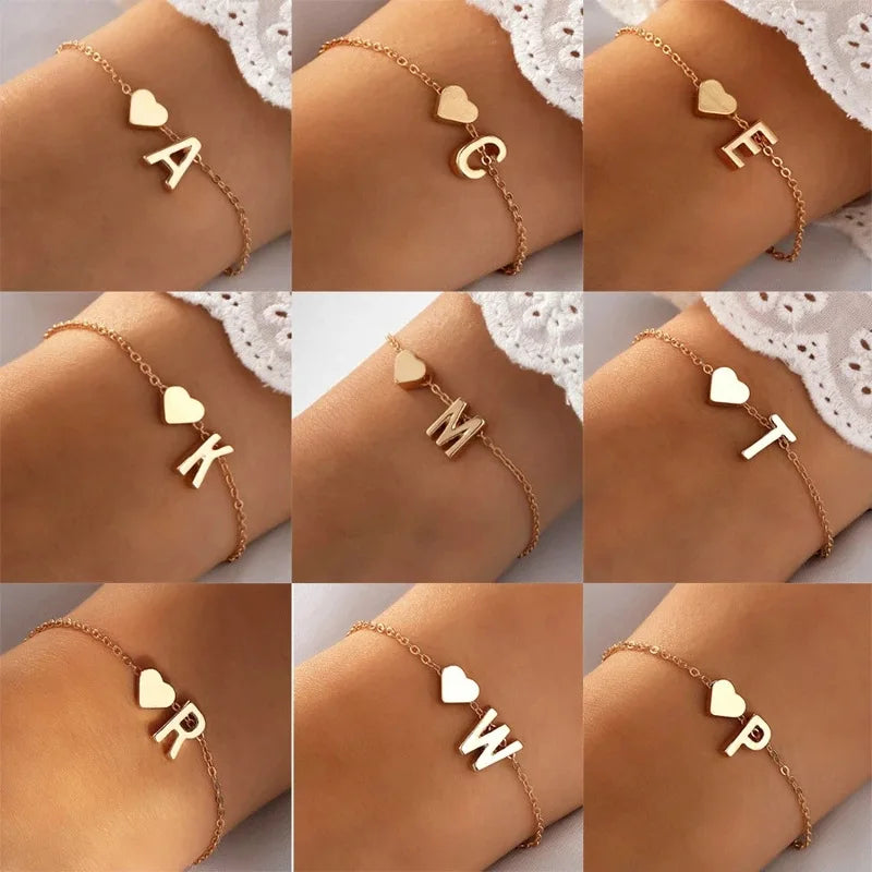 26 Letters English Letter Braclet