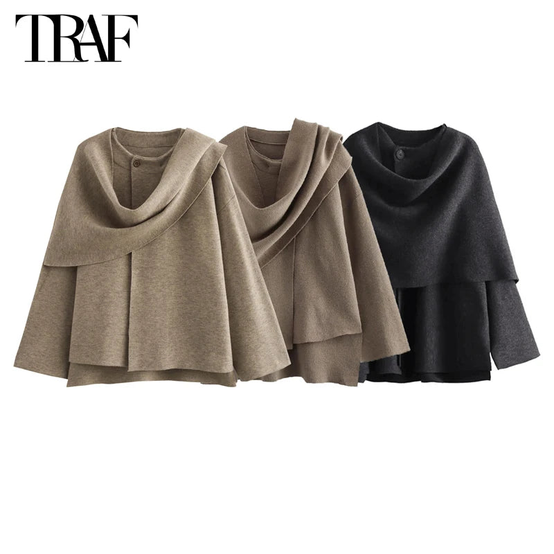 TRAF Plush Winter Coat